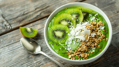 Kiwi Green Smoothie Bowl