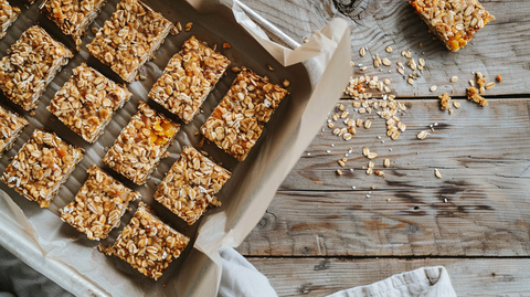 Mango Banana Oat Bars