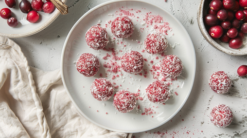 Cranberry Coconut Energy Balls
