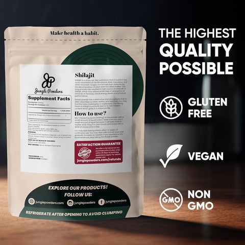 Shilajit Powder 10:1 Extract 5 Ounce Bag