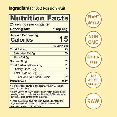 Passion Fruit Powder Freeze-dried