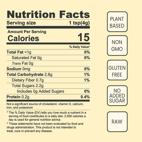 Organic Banana Fruit Powder Freeze-dried 5 Ounce Bag