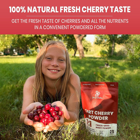 Tart Cherry Powder Freeze-Dried 3.5 Ounce Bag