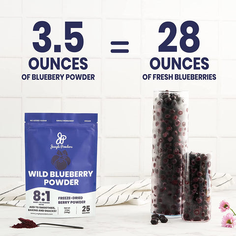 Wild Blueberry Powder Freeze-Dried