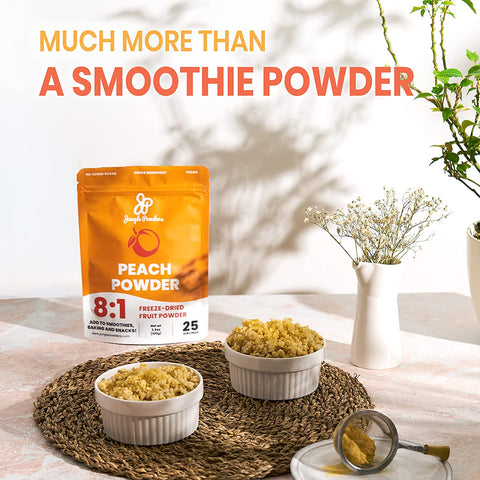 Peach Powder Freeze-dried