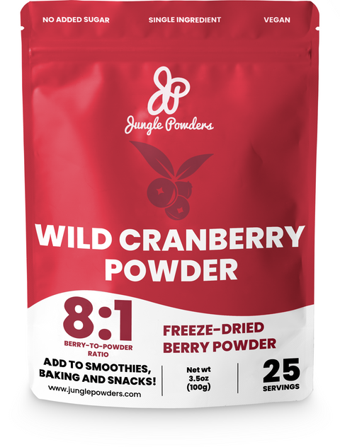Wild Cranberry Powder Freeze-Dried
