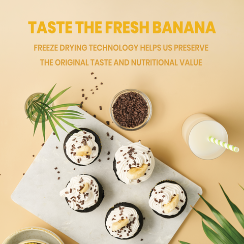 Banana Powder Freeze-dried 5 Ounce Bag