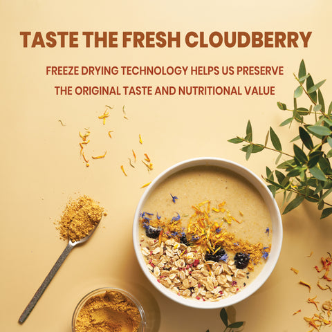 Wild Cloudberry Powder Freeze-dried 3.5 Ounce Bag