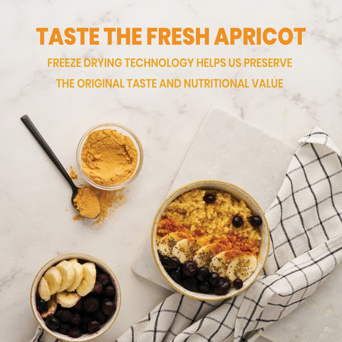 Apricot Powder Freeze-dried 3.5 Ounce Bag
