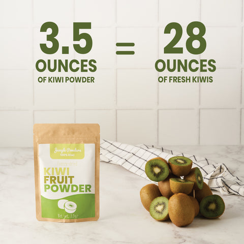 Kiwi Fruit Powder Freeze-dried 3.5 Ounce Bag