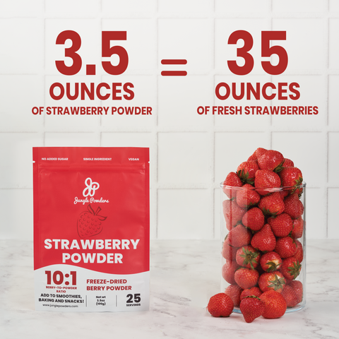 Strawberry Powder Freeze-dried