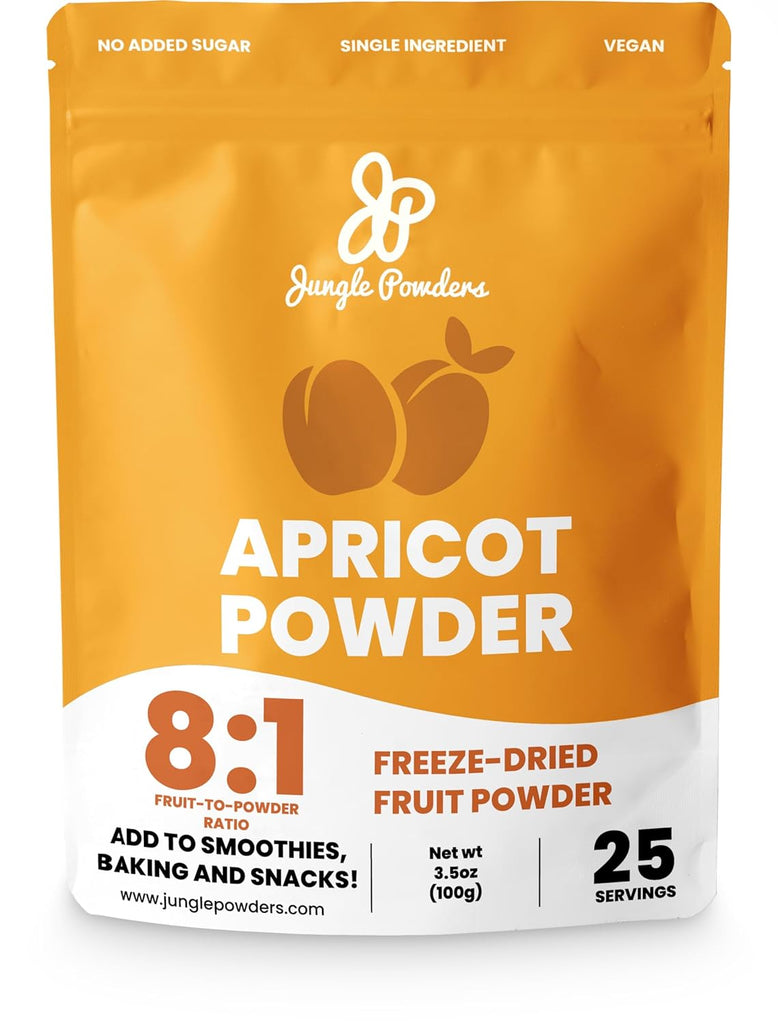 Jungle Powders Freeze Dried Apricot Powder 3.5oz / 100g
