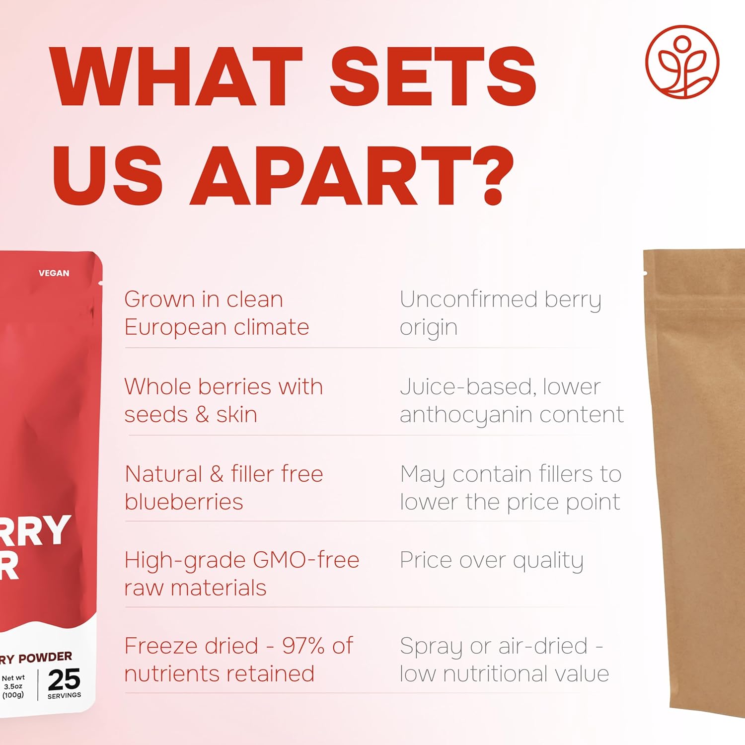 Strawberry Powder Freeze-dried