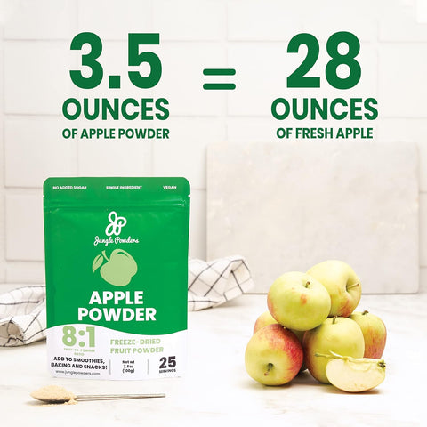 Apple Powder Freeze-Dried 3.5 Ounce Bag