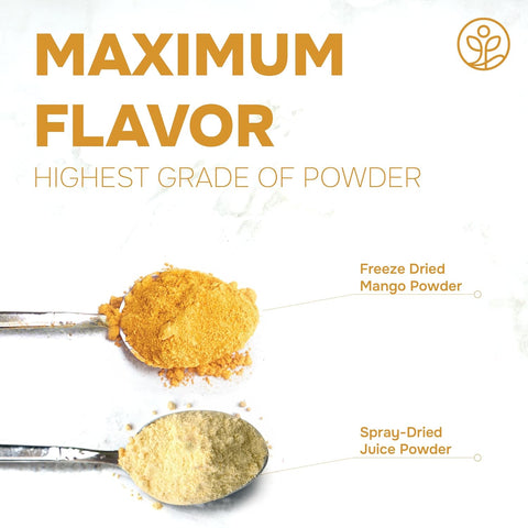 Organic Mango Powder Freeze-dried 5 Ounce Bag