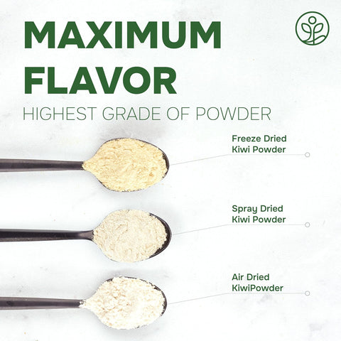 Organic Kiwi Powder Freeze-Dried 5 Ounce Bag