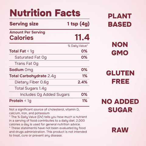 Organic Wild Cranberry Powder Freeze-dried 5 Ounce Bag