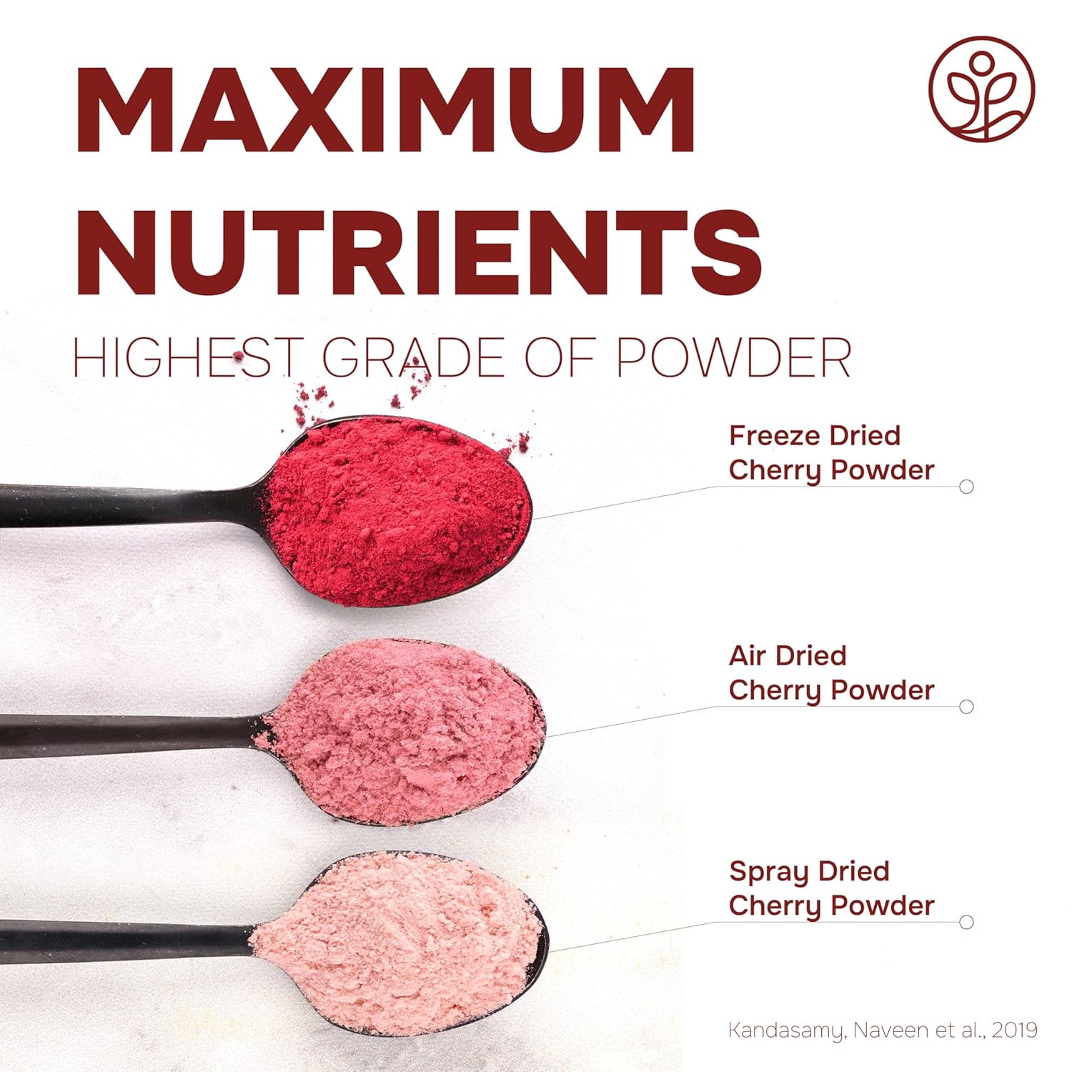 Tart Cherry Powder Freeze-Dried 3.5 Ounce Bag