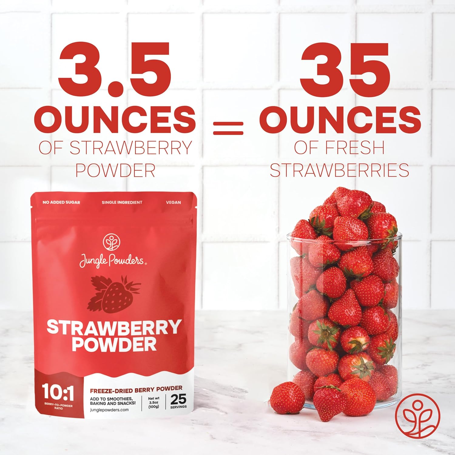 Strawberry Powder Freeze-dried