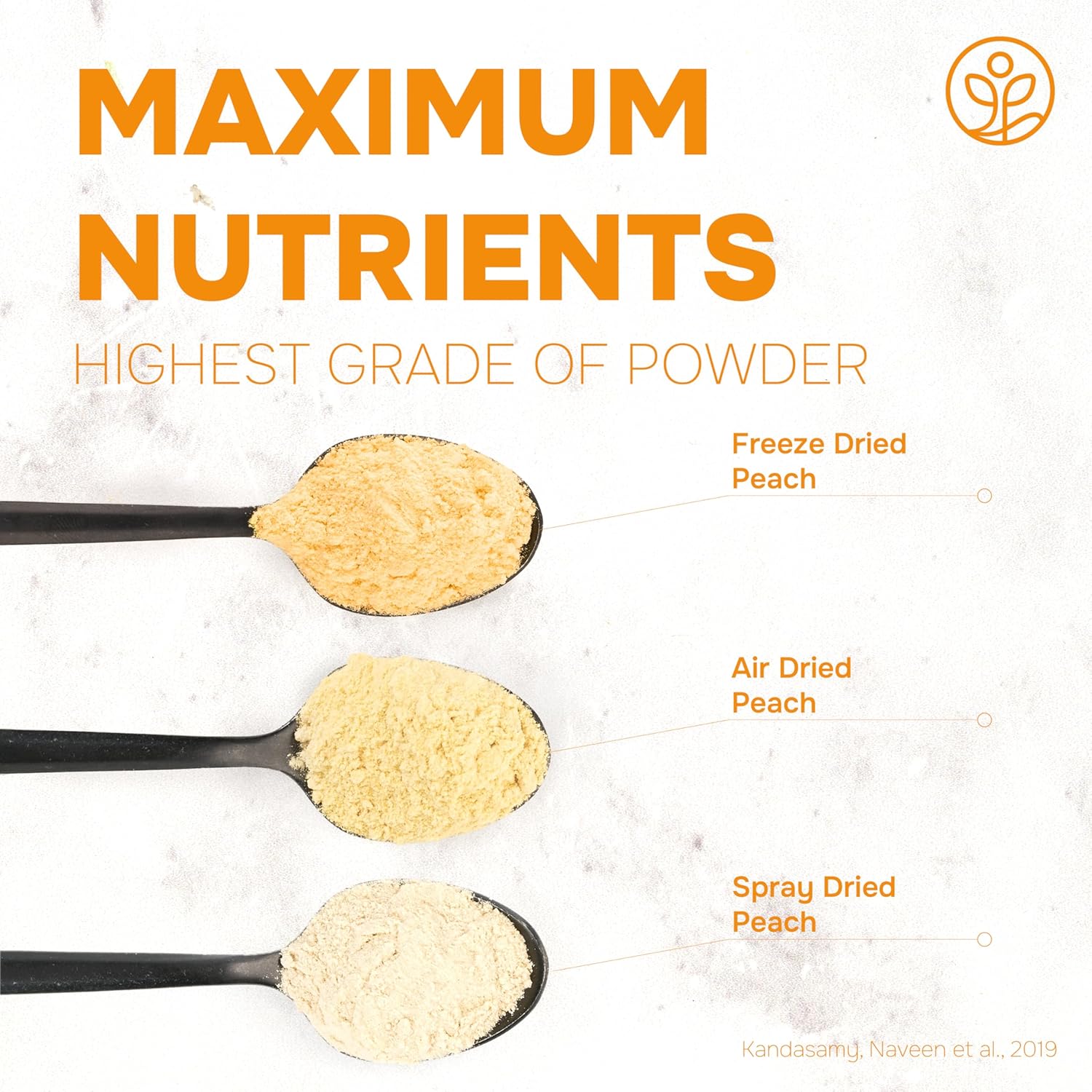 Peach Powder Freeze-dried