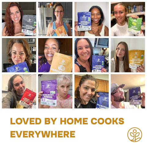 Yellow Raspberry Powder Freeze-Dried 5 Ounce Bag