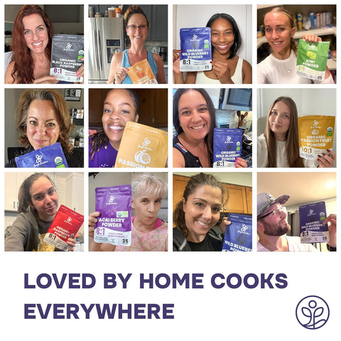 Organic Blackberries Freeze-Dried 3.2 Ounce Bag - USDA Certified