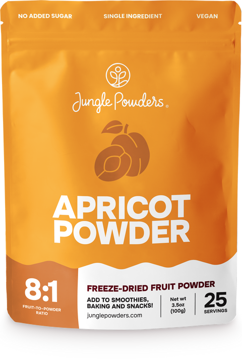 Freeze-dried Apricot Powder 3.5 Ounce Bag