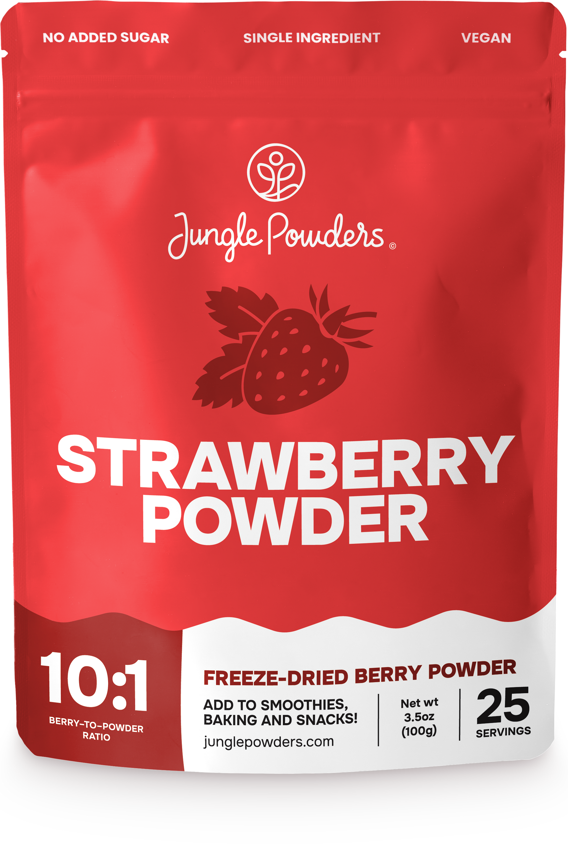 Strawberry Powder Freeze-dried – Jungle Powders