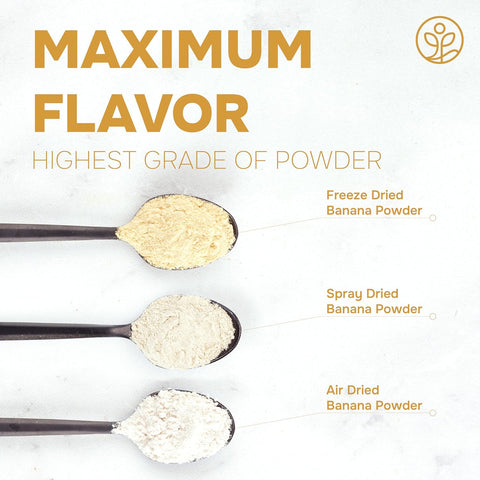 Banana Powder Freeze-dried 5 Ounce Bag