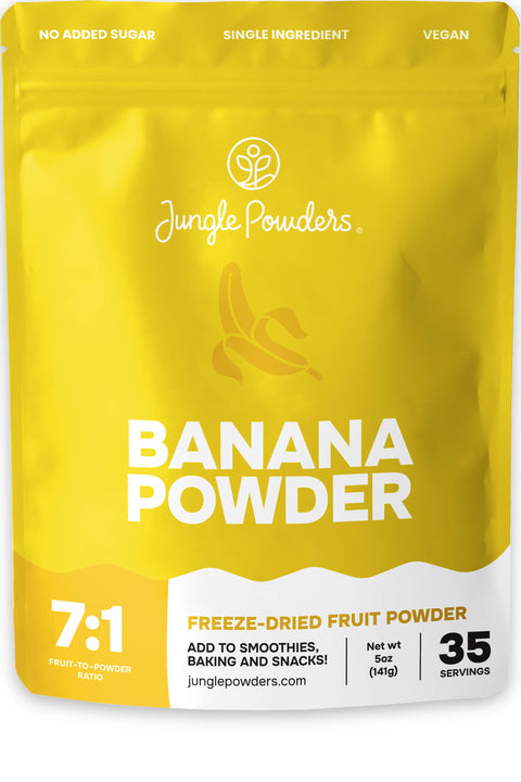 Banana Powder Freeze-dried 5 Ounce Bag