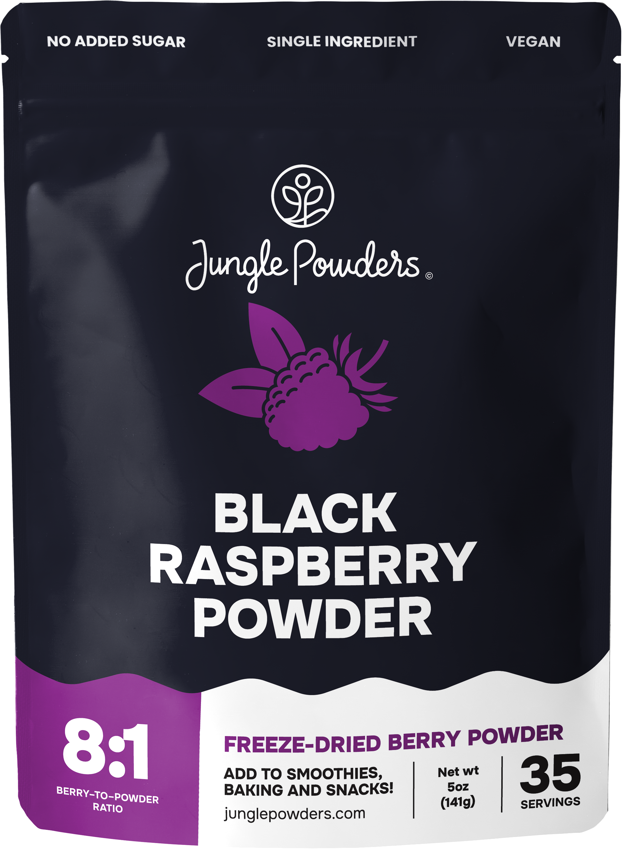 Running Electrites Powder Black Raspberry Black Raspberry Powder Freeze-dried 5 Ounce Bag – Jungle Powders