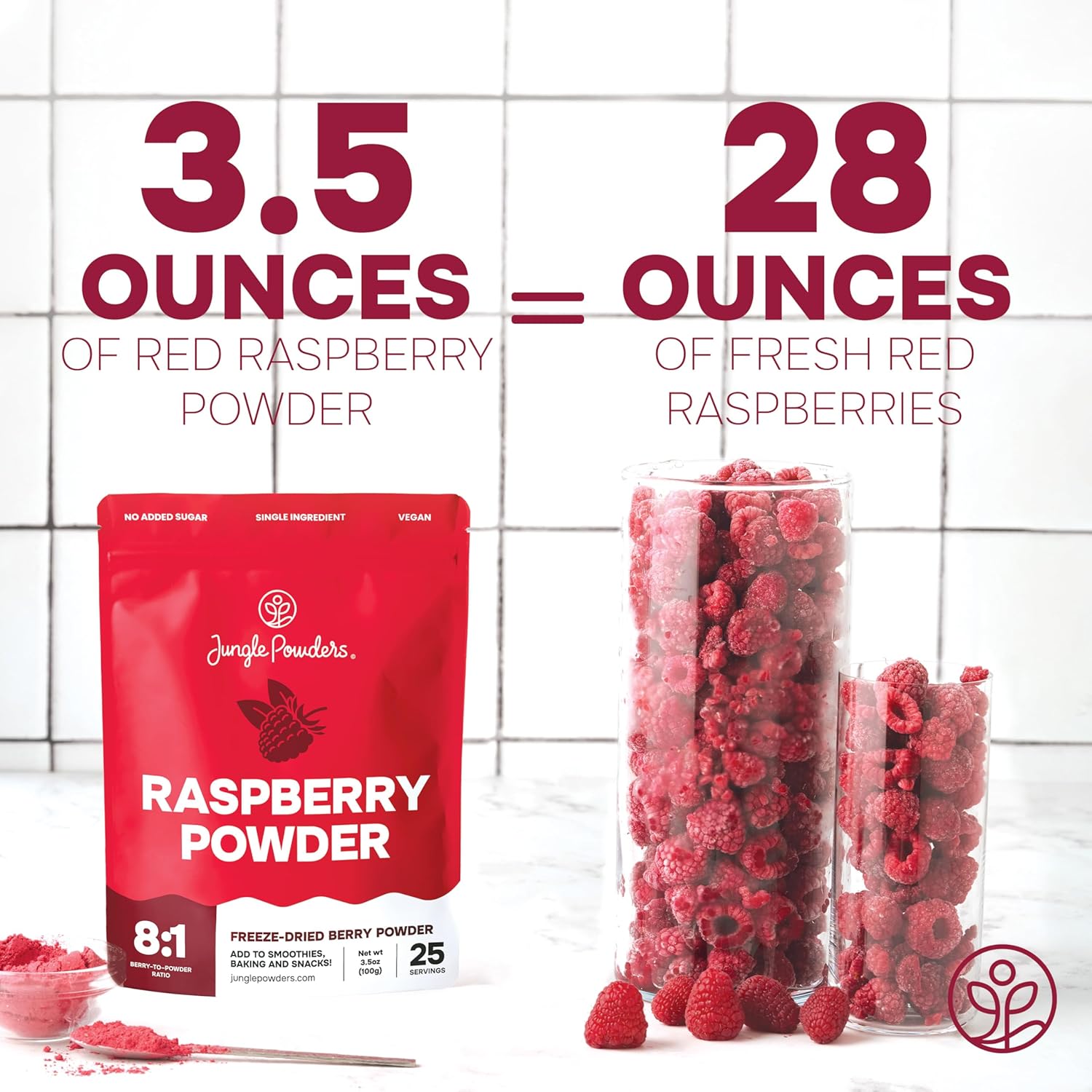 Raspberry Powder Freeze-dried
