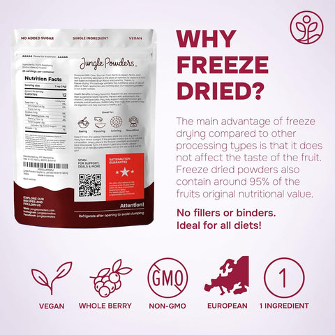 Raspberry Powder Freeze-dried