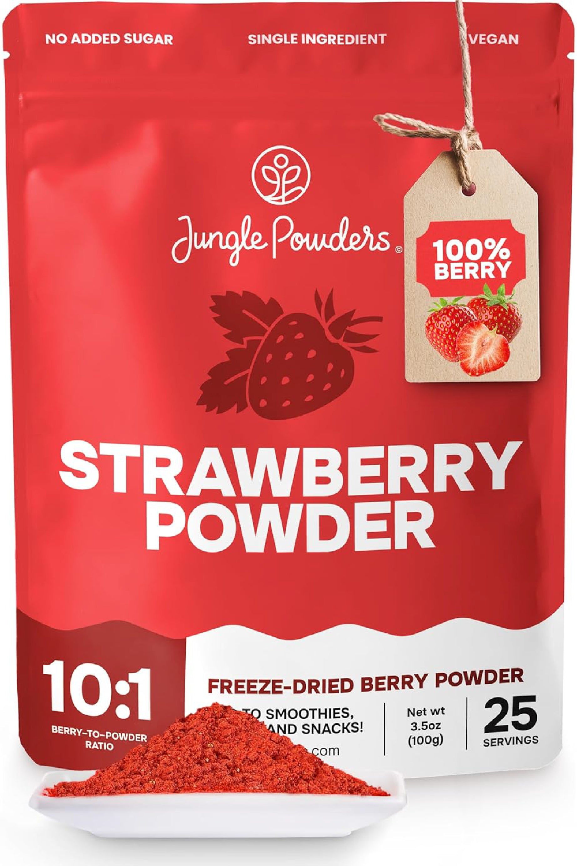 Strawberry Powder Freeze-dried
