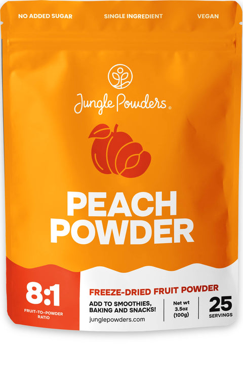 Peach Powder Freeze-dried