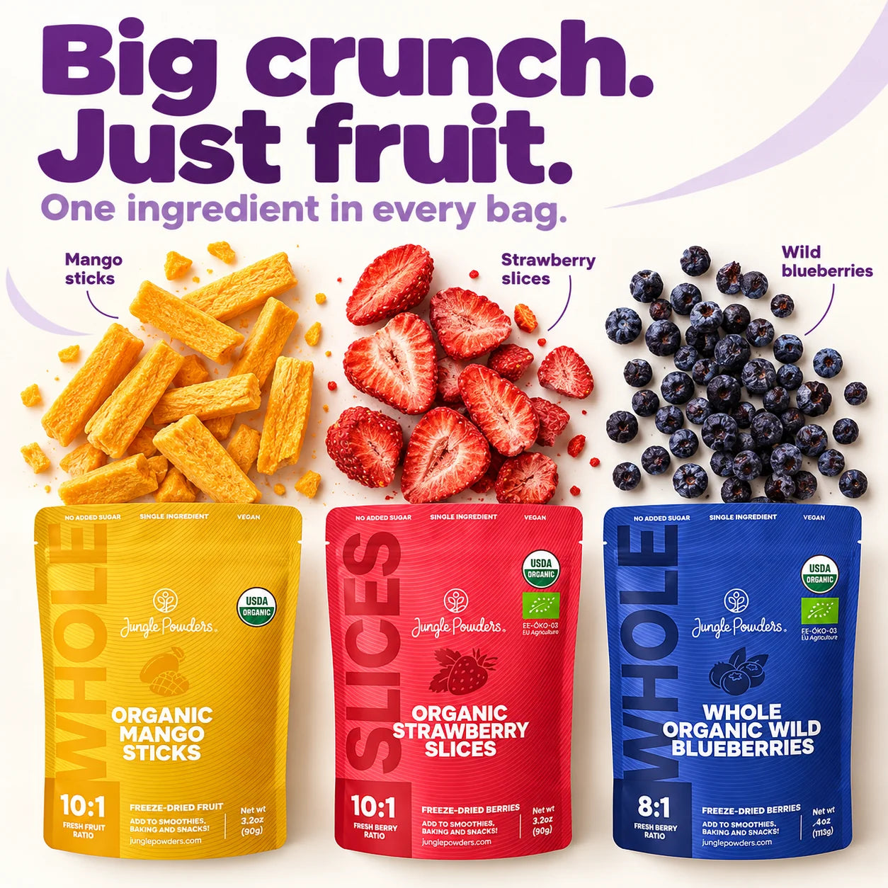 Organic Fruit & Berry Snack Bundle