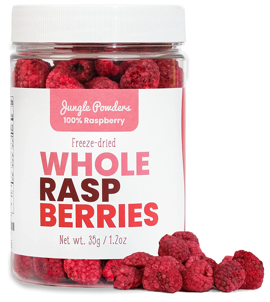 Jungle Powders Freeze Dried Raspberries 1.2oz / 35g