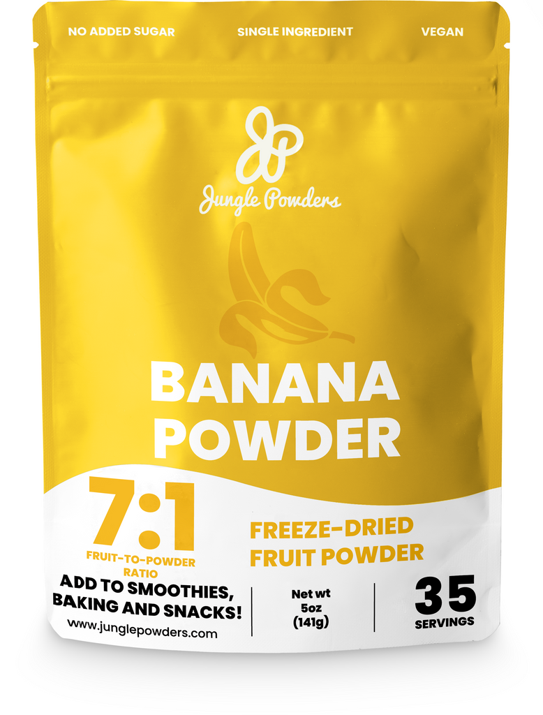 Jungle Powders Freeze-Dried Banana Powder 5oz / 141g