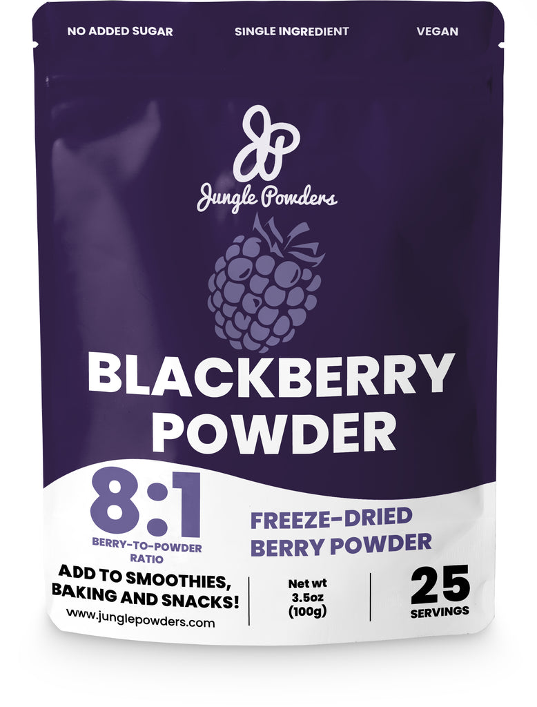 Jungle Powders Freeze-Dried Blackberry Powder 3.5oz / 100g