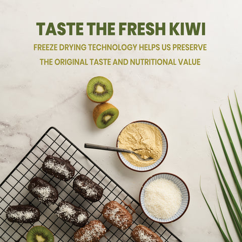 Kivia Powder Kiwi Fruit Powder Freeze-dried 3.5 Ounce Bag – Jungle Powders
