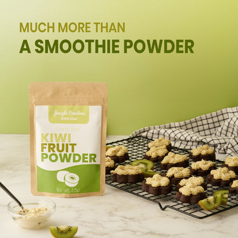Kivia Powder Kiwi Fruit Powder Freeze-dried 3.5 Ounce Bag – Jungle Powders