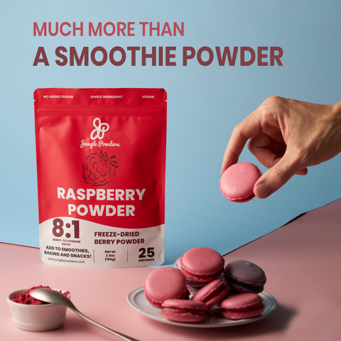 Jungle Powders Freeze-Dried Raspberry Powder 3.5oz / 100g