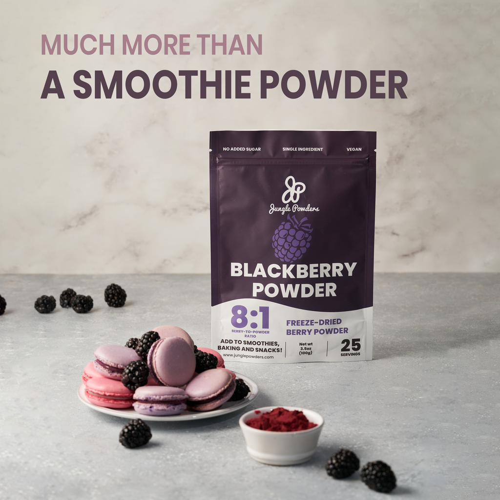 Jungle Powders Freeze-Dried Blackberry Powder 3.5oz / 100g